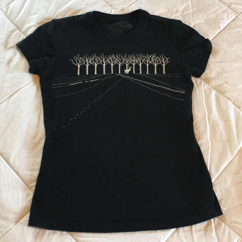 Patagonia Black organic tee Size XS
